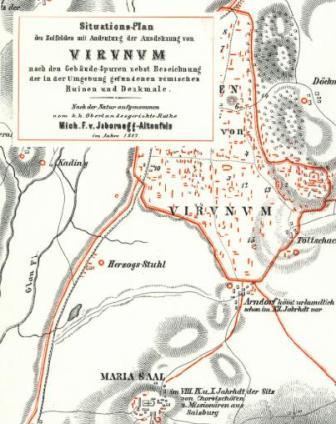 Virunum Histkarte1847